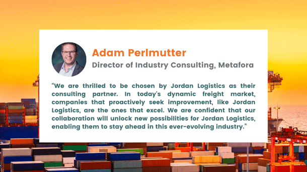 [Press Release] Jordan Logistics- ADAMS QUOTE