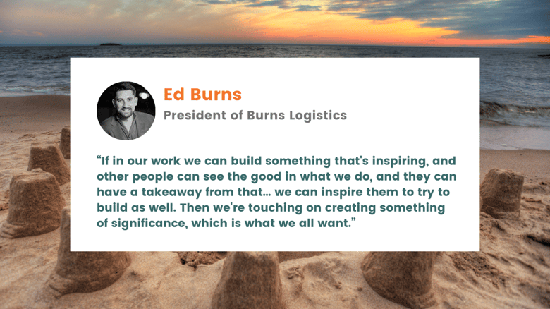 Ed Burns- quote