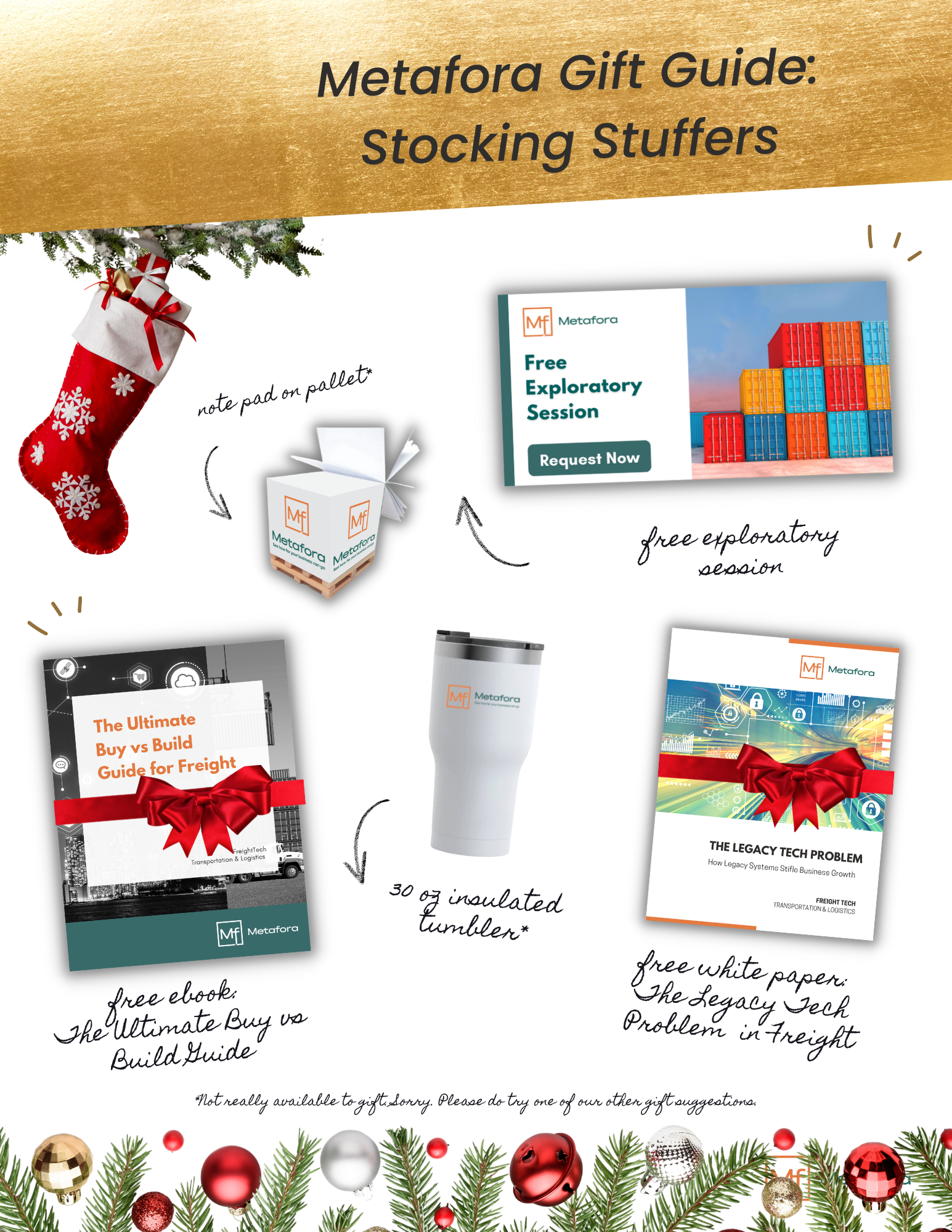 Metafora Gift Guide Stocking Stuffers - Ebooks