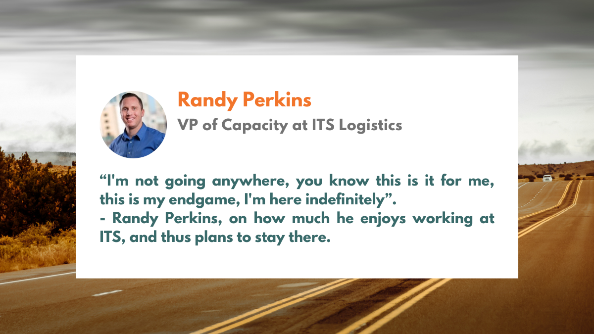 Quote from Randy Perkins